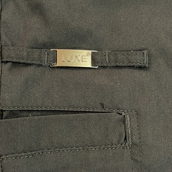 ⛔️SOLD⛔️ 💰 3 for $25 🏷 Women Cherokee Luxe Elastic Waist Cargo Pants Pewter XS - Picture 4 of 12
